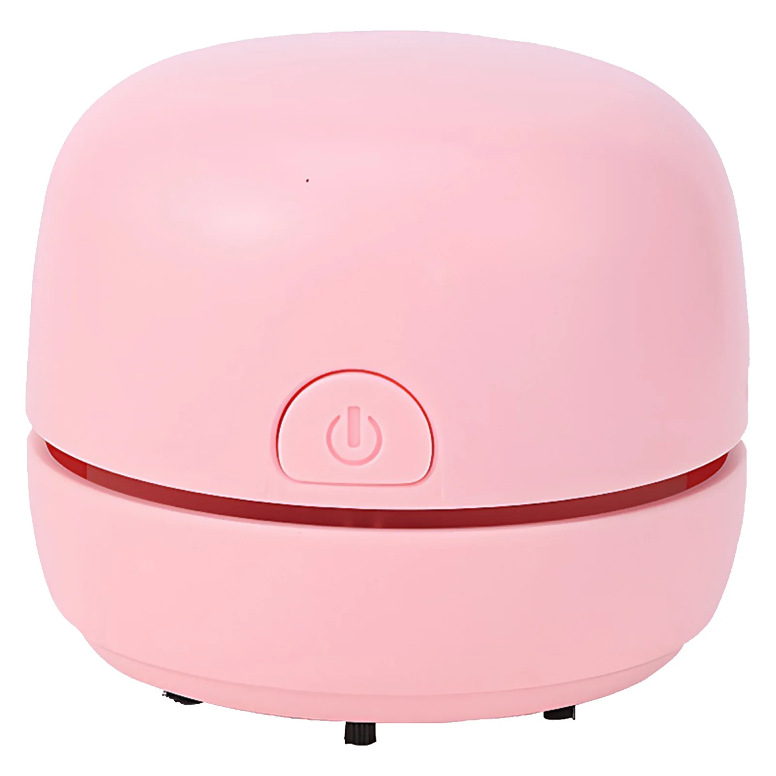 Compact Table Cleaner Mini Desktop Vacuum Cordless Handheld USB Rechargeable Keyboard Crumb Suction Soft Brush Low Noise