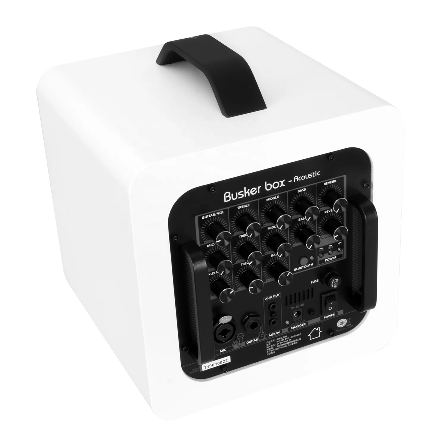 Amplificador de Guitarra Mini Belcat de 40W, Altavoz Recargable para Guitarra Acústica, Caja de Sonido Portátil