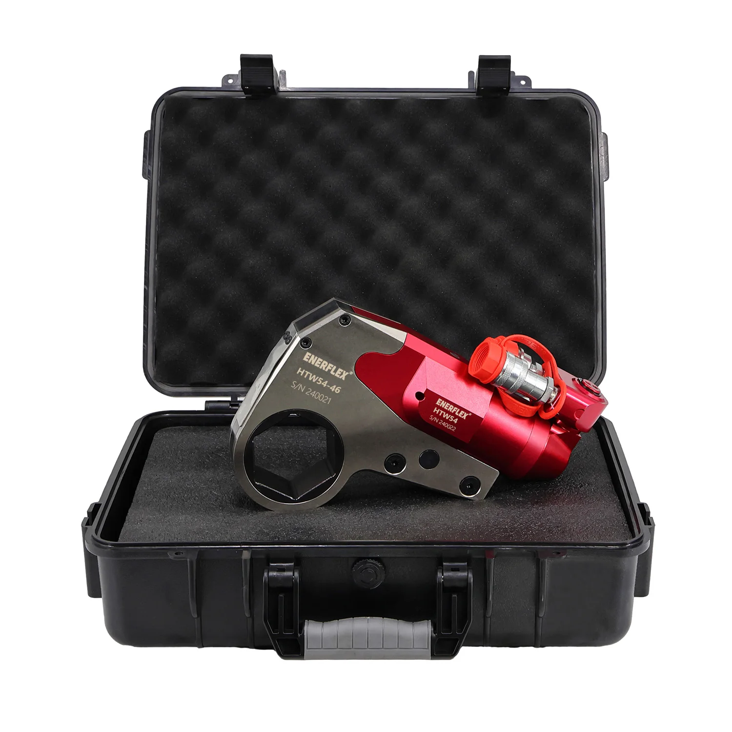Low Profile Hydraulic Cylinder Bolt Wrench Hex Nut  HTW-27 Professional Grade 1/2 Drive High Torque for Nut Bolt