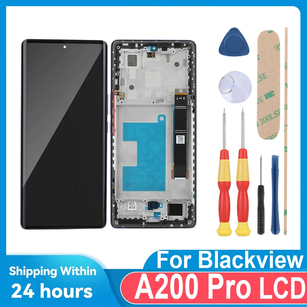 

Для Blackview A200 Pro/6,67 "HD + ЖК-дисплей + сенсорный экран + с рамкой