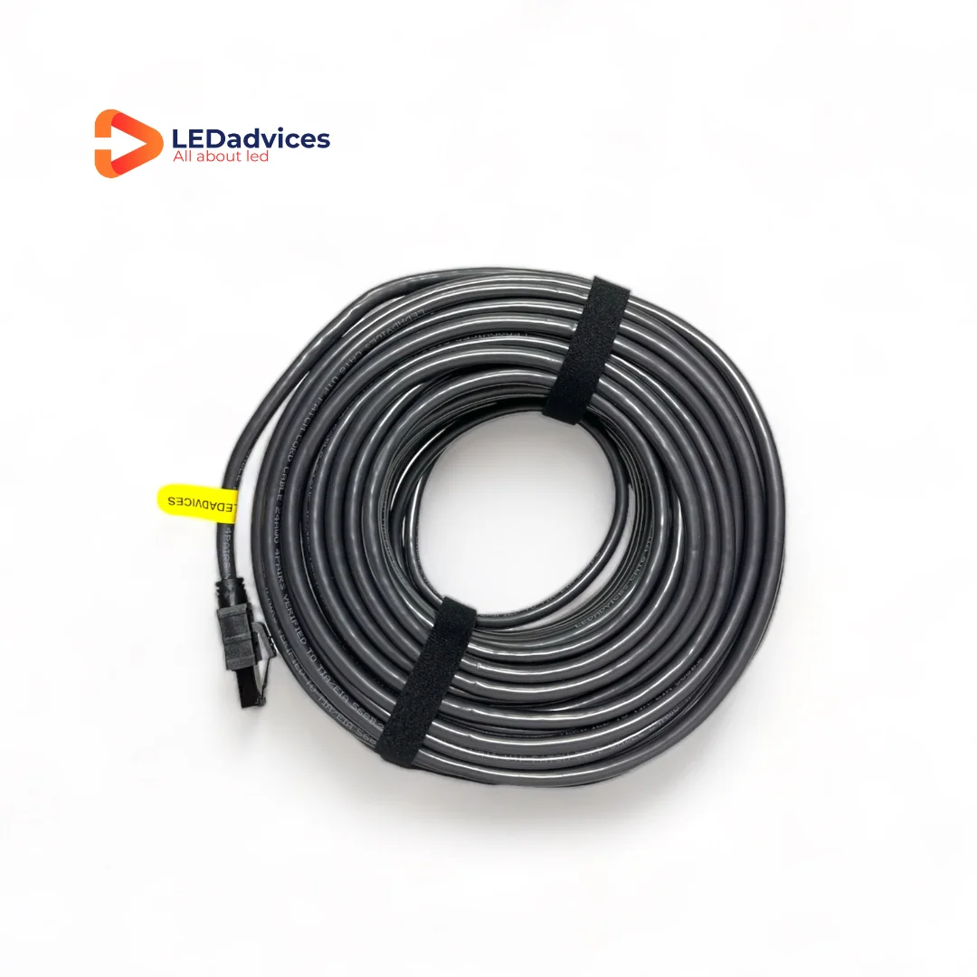 CAT6 Gigabit ultra doux, 1.2m 24AWG, sans oxygène, cuivre, ingénierie Ethernet, directions pour la location, écran LED, affichage TV, 10 pièces