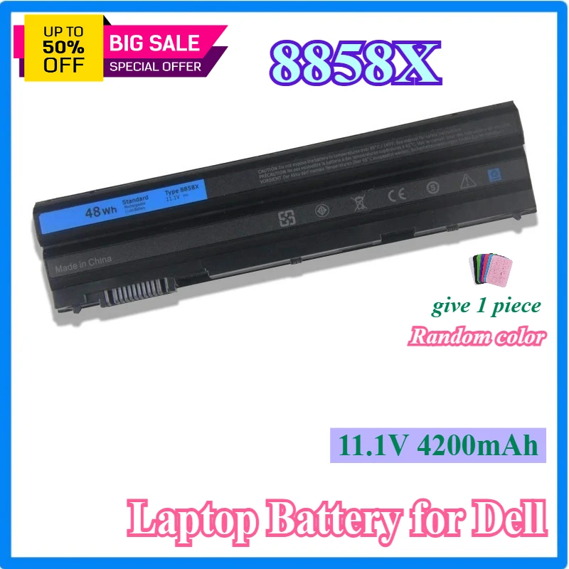 

8858X аккумулятор для ноутбука Dell Inspiron 14R 5420 15R 5520 7520 17R 4720 7420 Latitude E5520 E6420 Vostro 3560 T54FJ 11,1 В