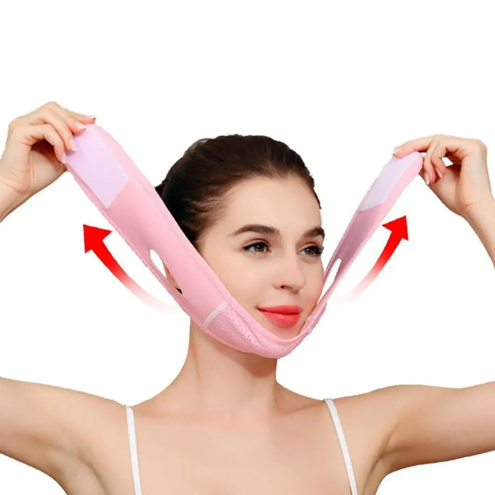 

Women Face Sculpting Sleep Mask, Double Chin Reducer,V Shaped Slimming Face Mask, Reusable Facial Shaped UP Lift Face Mask