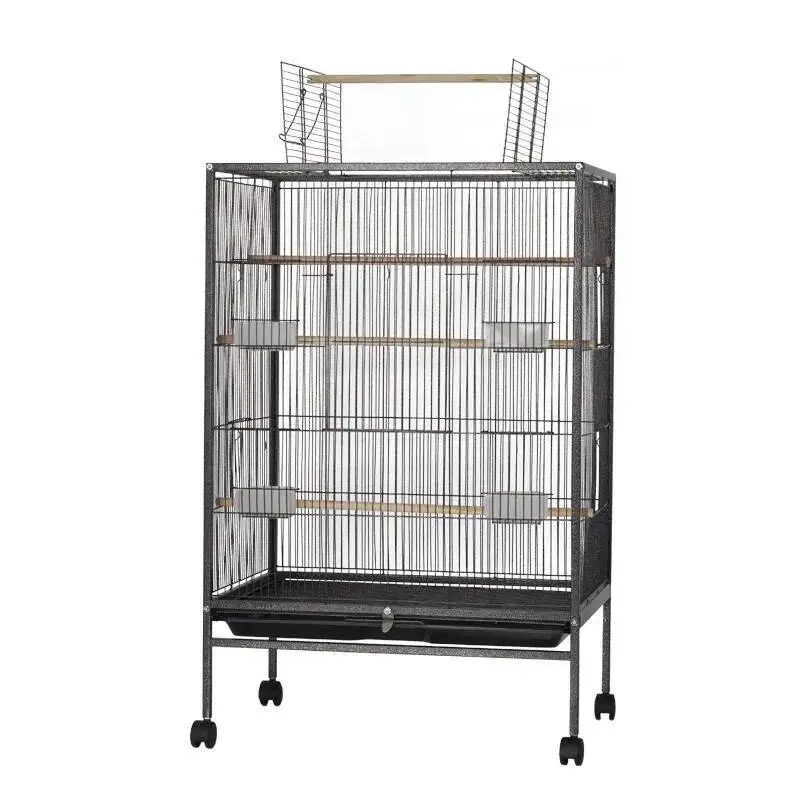 Jaulas para mascotas, pájaros al aire libre, Oiseaux, loros, jaulas canarias, productos para cría de periquitos, Exterieur, parque de Maison de Metal grande WZ50BC