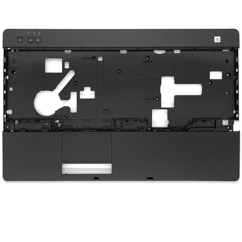 Imagem -04 - Laptop Tampa Traseira para Dell Latitude E6530 Series Moldura Frontal Dobradiças Palmrest Upper Case Inferior Top Case sem Toque Novo