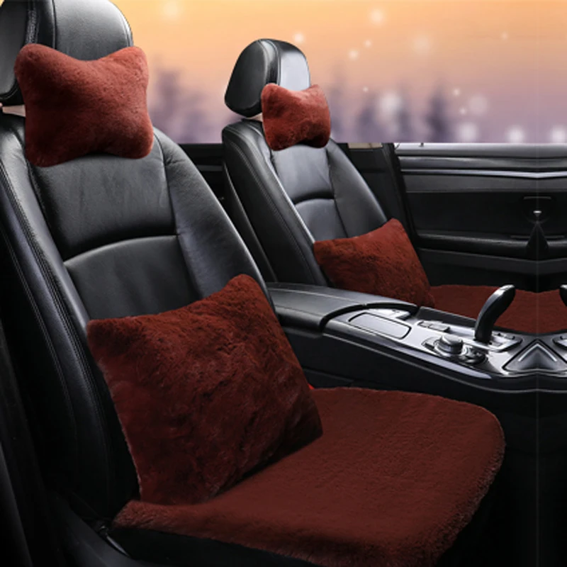 

Universal Winter Car Seat Cushion For BMW X5 F15 X1E84 X5 E53 Auto Accesorios Warm Fit Most Sedan Suv Pick-up Truck Seat