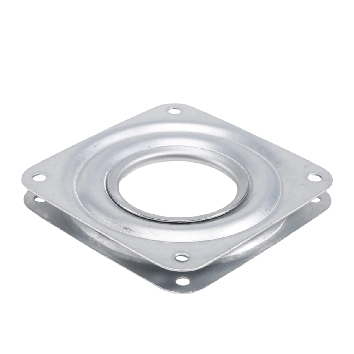 Lazy Susan Ball Bearing Metal Swivel Plate - 72 x 72 x 9 mm