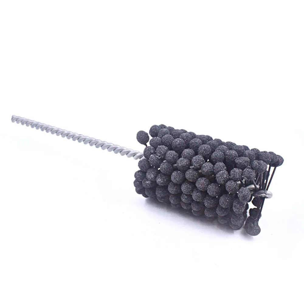 High Efficiency 120 Grit Steel Wire Ball End Brush Inner Hole Grinding Polishing for Cylinder Block Valve Body