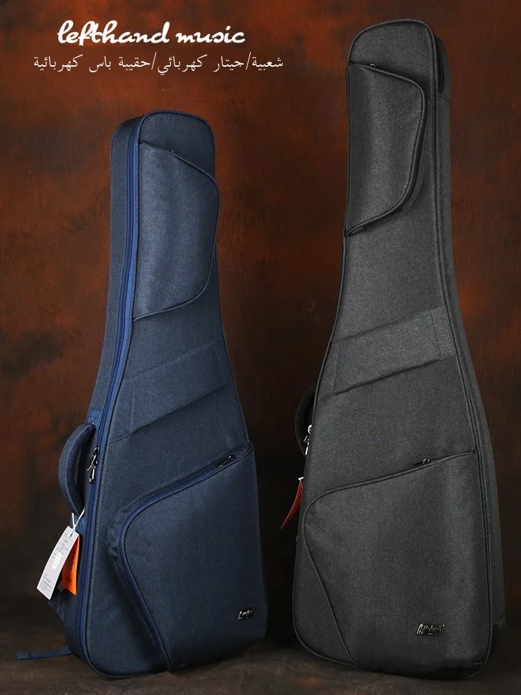 

Extra Thi Cotton Folk Guitar Case Waterproof oproof Double oulder Bass Guitar Bag for 36 40 4 Inch Guitars