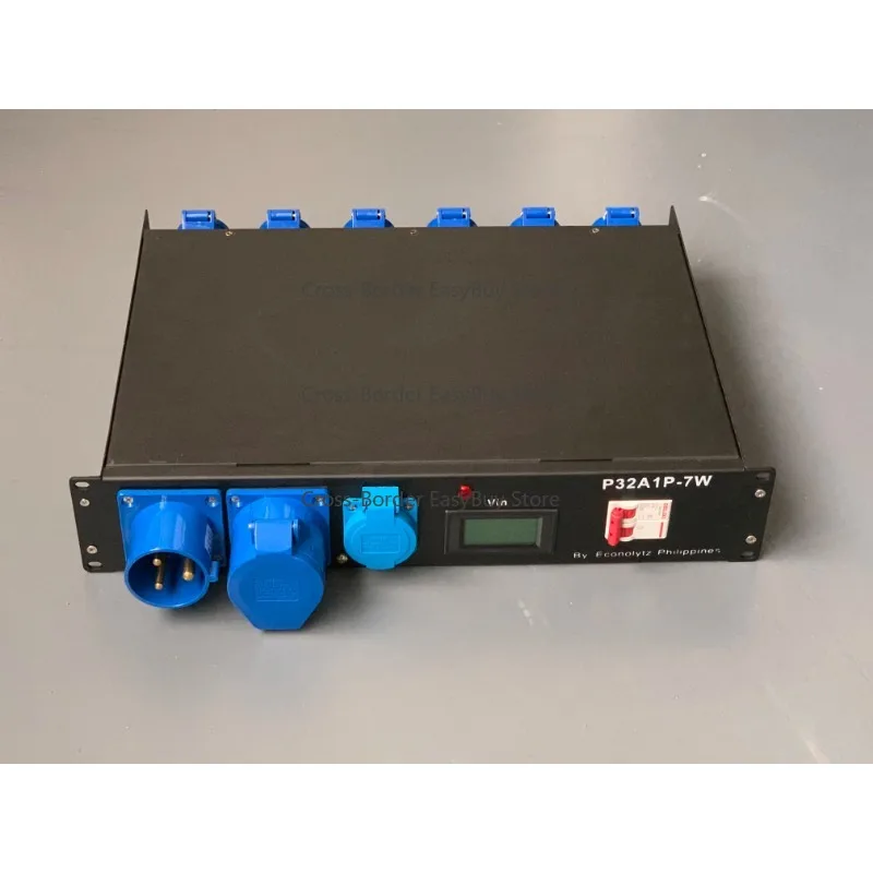 Professional Stage Lighting Power Distributor - 16A CEE Box with DMX Compatibility