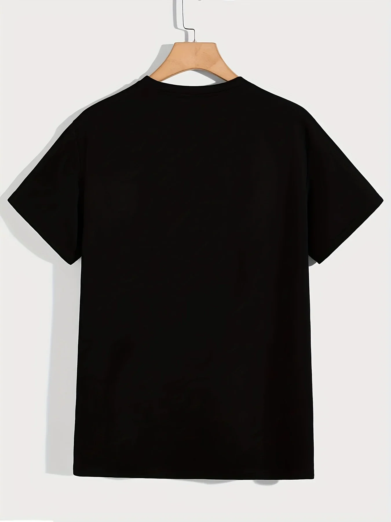 Camiseta con estampado de letras a la moda, camiseta informal de manga corta con cuello redondo a la moda, camiseta informal versátil para mujer