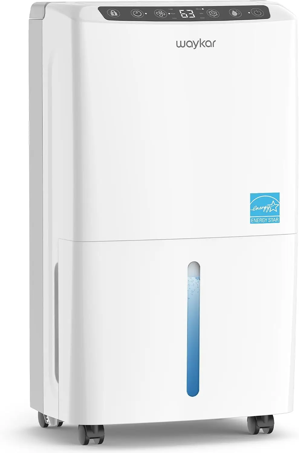 ^For 34 Pints 2025 Most Efficient Energy Star Dehumidifier for Home & Basement, Ideal for Spaces up to 2,000 Sq. Ft. with Auto
