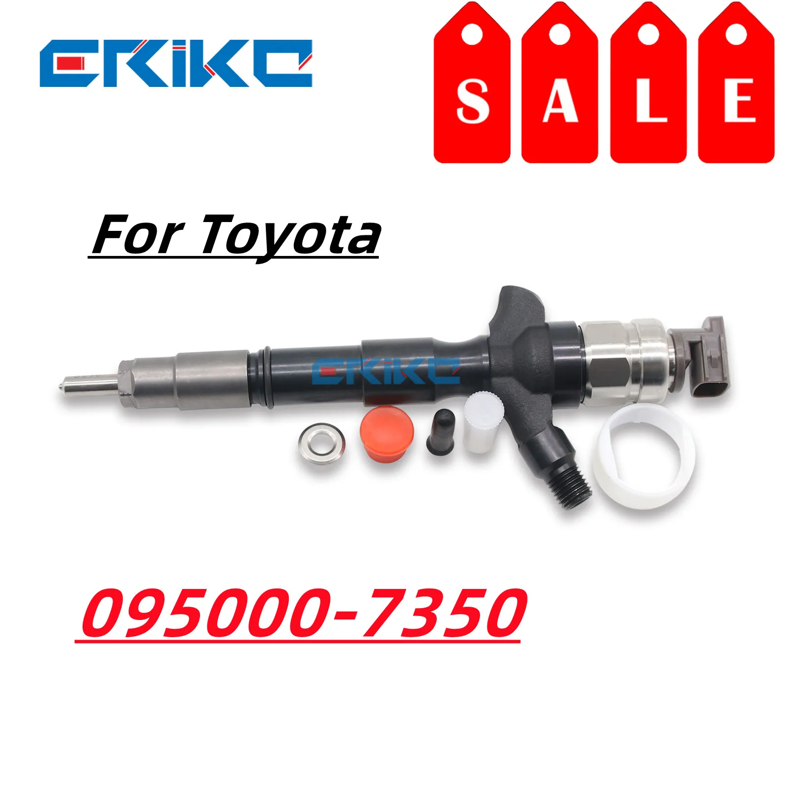 

ERIKC 095000-7350 Fuel Injector 095000-735# Injection Nozzle 23670-30080 23670-30180 23670-30210 23670-39295 for Toyota G2