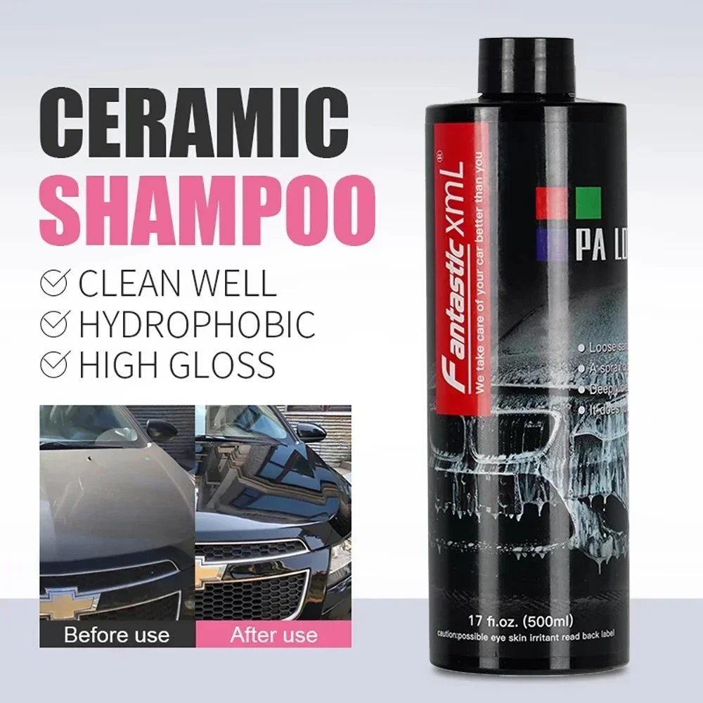 Car Shampoo High Concentration Car Accessories Detailing Wash Super Foam Cleaner Multifunctional Car Maintenance