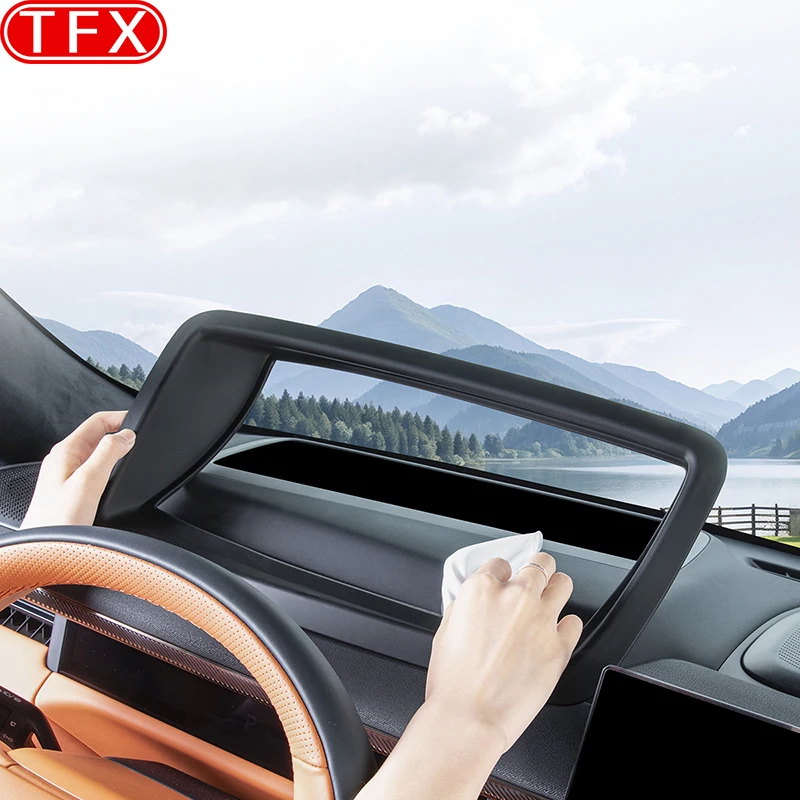 For Lynk&co 900 2025 Car Head Up Display Protective Cover Instrument Head Up Display Protective Cover HUD Dust Cover Accessories