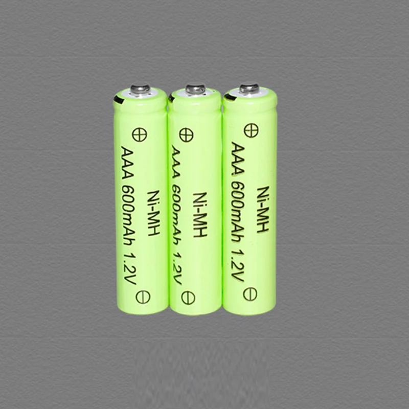 NiMH AAA 600mAh 1.2V akumulator zielony aaa ni-mh do telefonu bezprzewodowego CHINOE W128 W168 W158 H802