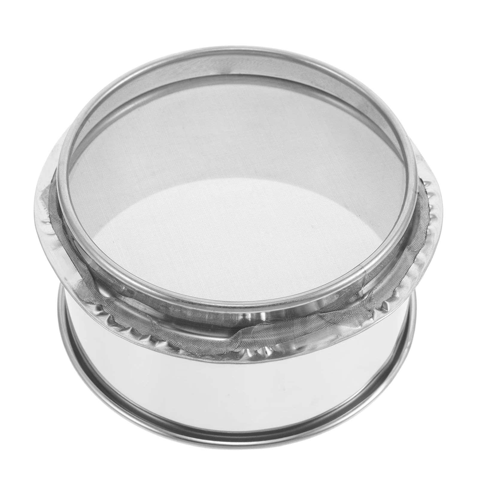 

Ceramic Tool Fine Stainless Steel Sieve Round Shape Pottery Projects Clay Glaze Impurities Professional Results