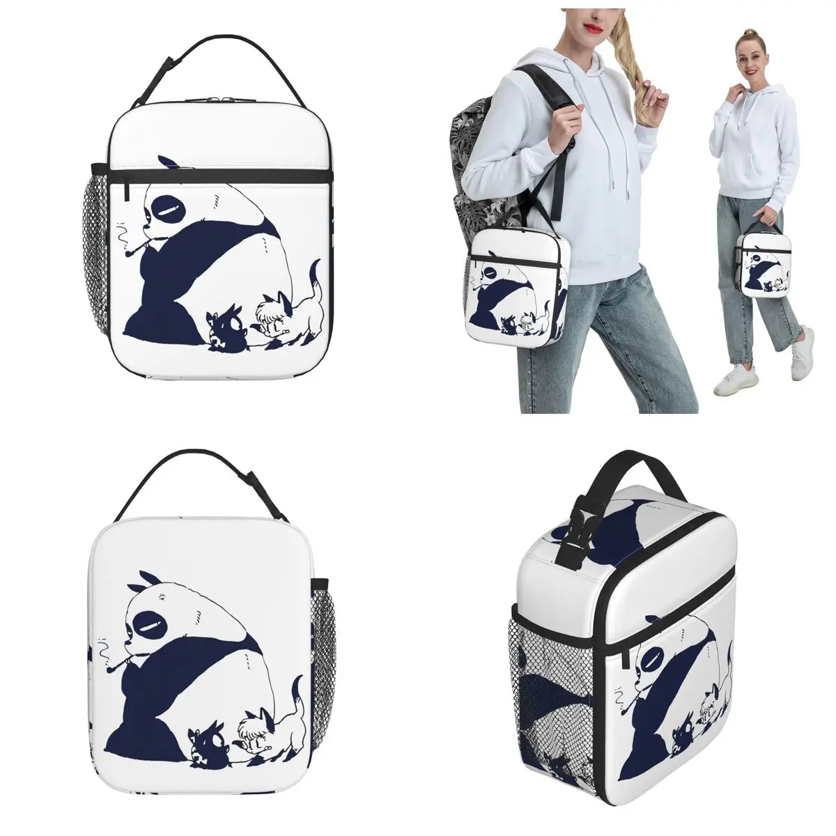 Lunch Boxes Ranma 1/2 Japanese Anime Panda Product Food Box New Arrival Cooler Thermal Lunch Box For School