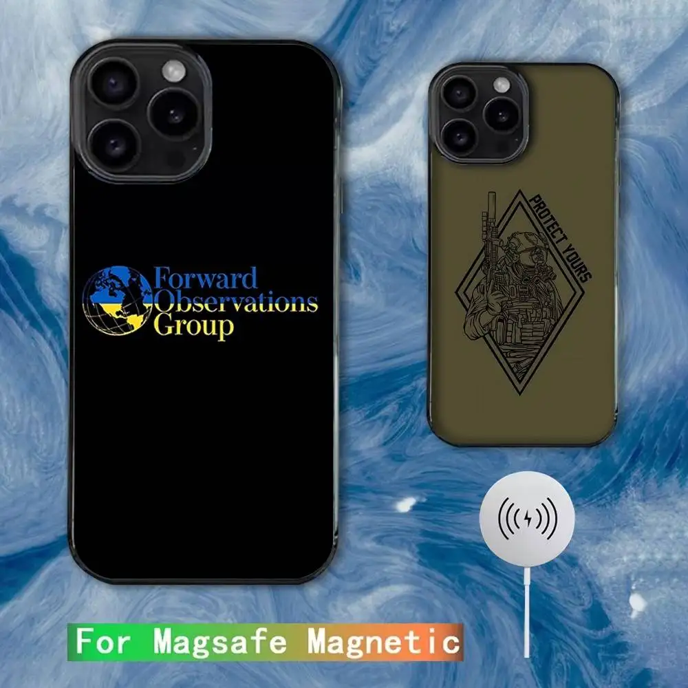 

Чехол для телефона группы передних наблюдений для iPhone 17,16,15,14,13,12,11,Pro,Max,Plus,Mini,SE4,E с магнитной беспроводной зарядкой Magsafe