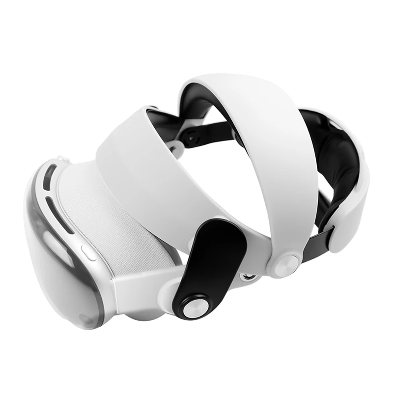 Cinghia per la testa regolabile per Vision Pro, migliora gli accessori VR per cuffie in spugna confortevoli e sostituibili