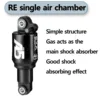 EXA Form A5 165MM 125mm 150mm 190mm RR1 Re 에어 챔버 서스펜션 산악 자전거 용 리어 쇼크 업소버 조정 가능한 MTB 댐퍼 4