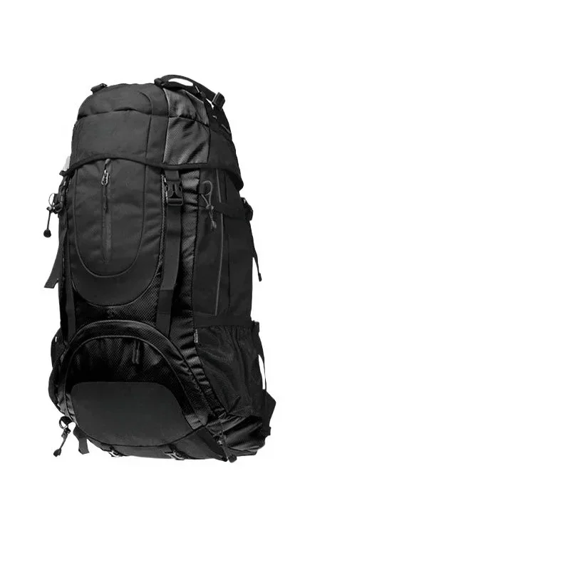 Mochila de senderismo impermeable de gran capacidad de 50 litros duradera para viajes al aire libre para hombres y mujeres