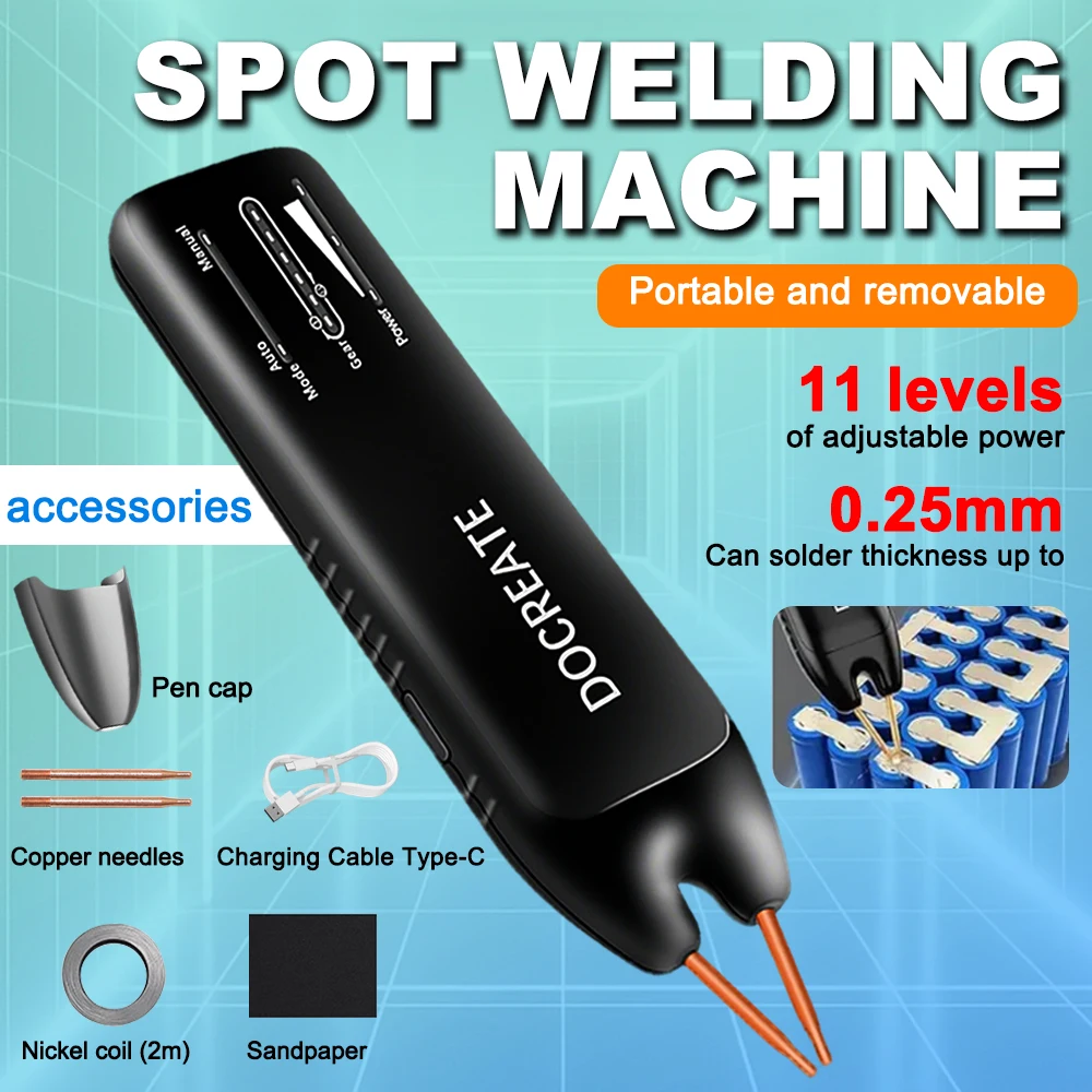 led-indicator-mini-handheld-spot-welder-800a-11-gears-for-18650-lithium-battery-nickel-plate-collision-welding