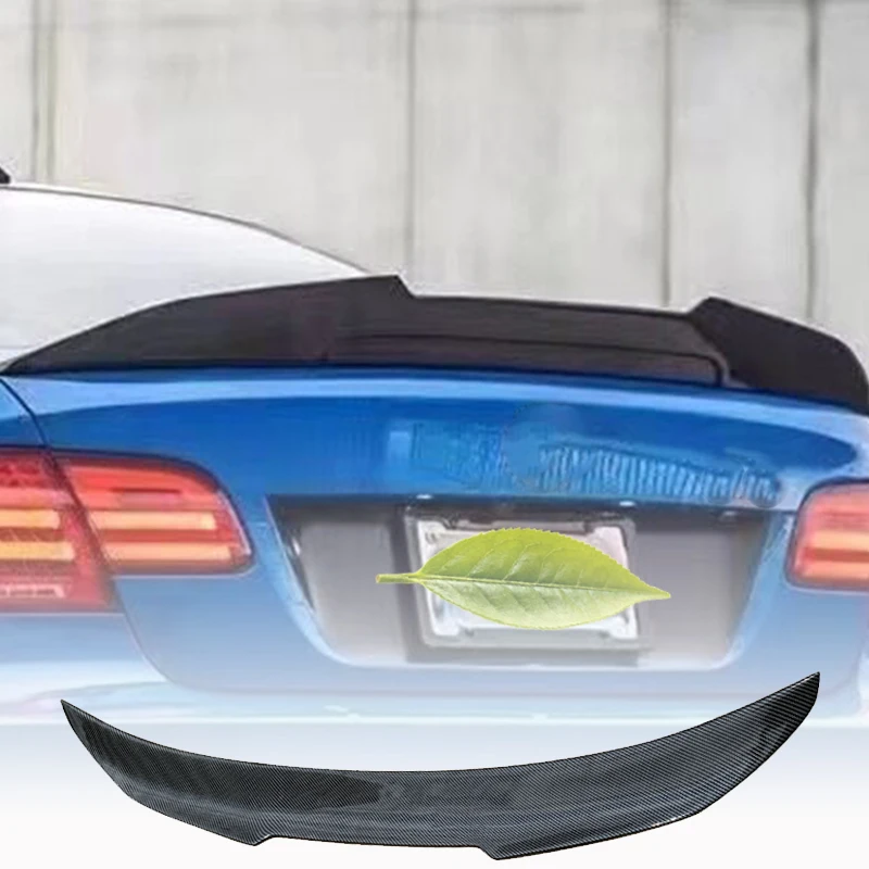 Suitable for BMW 3 Series E92 modify PSM Style Carbon fiber Rear Spoiler Trunk wing  2005-2012 FRP carbonSpoiler view 4