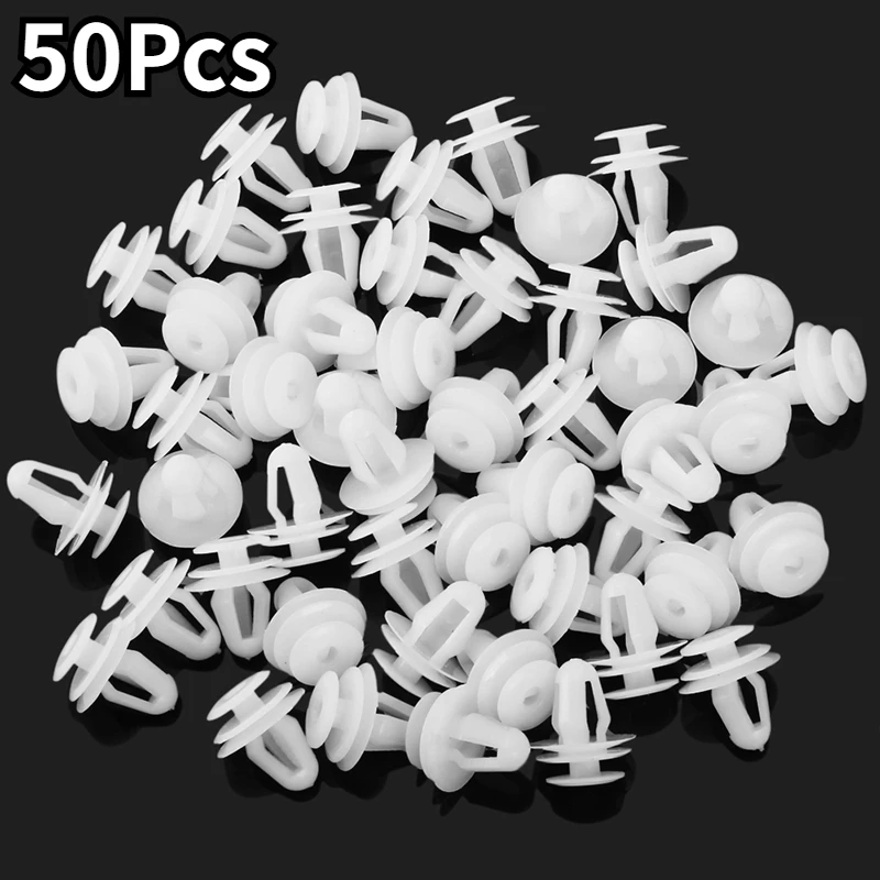 50Pcs/Set 9mm Hole Door Panel Clips For OPEL Corsa Insignia Astra Antara Meriva Zafira Mokka Cruze aveoAuto Fastener Clip