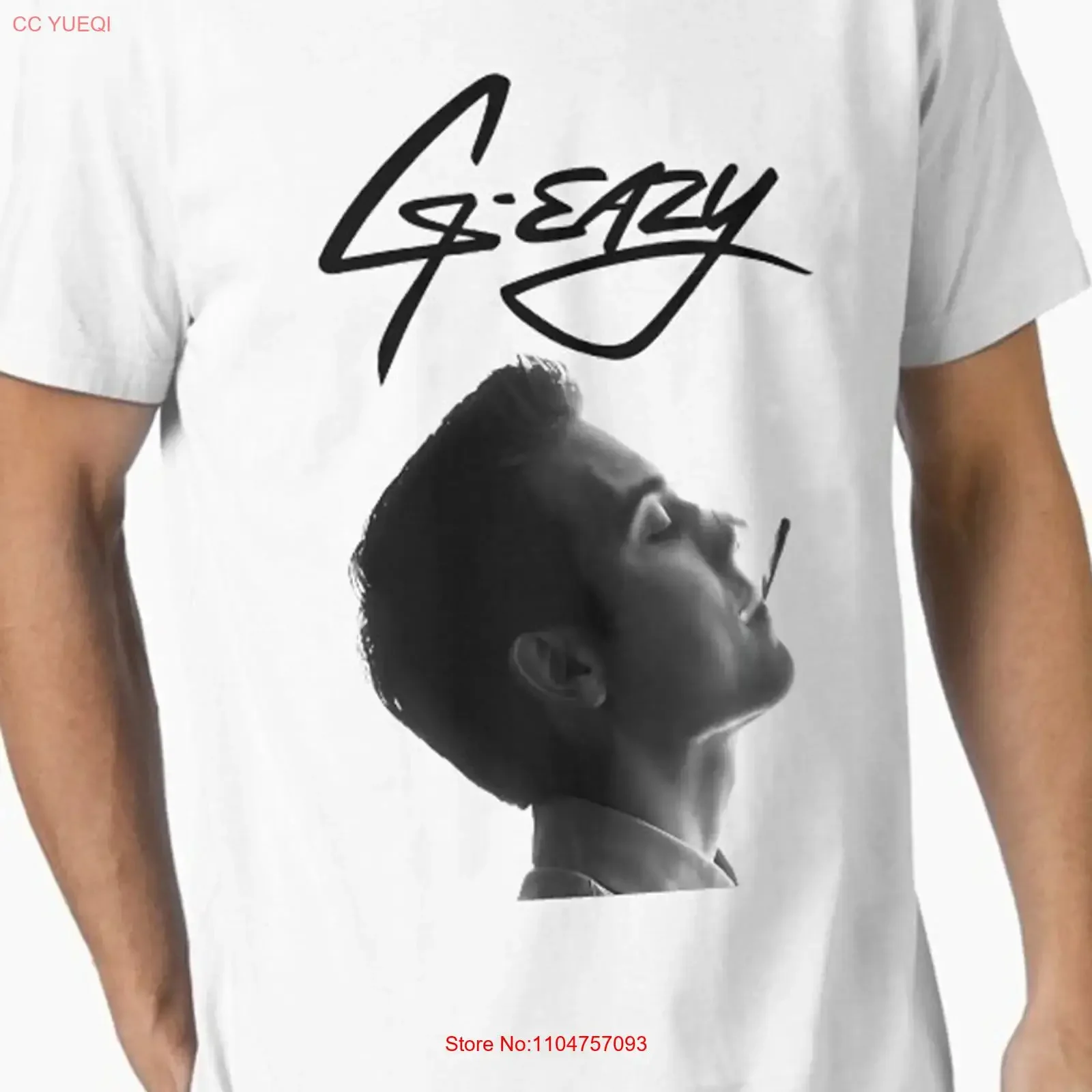 hot new G Eazy rapper T shirt tee All sizes S to 345Xl XA902 vintage Washed homme Stylish Stretched Top For Everyday Wear Soft