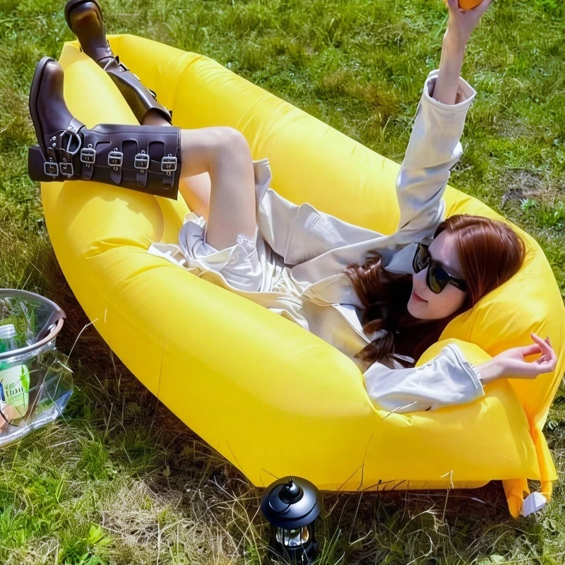 Picnic Outdoor Inflatable Lazy Person Down Sleep Camping Inflatable Music Festival Nice Outdoor Furniture Opblaasbaar ZYCQSF