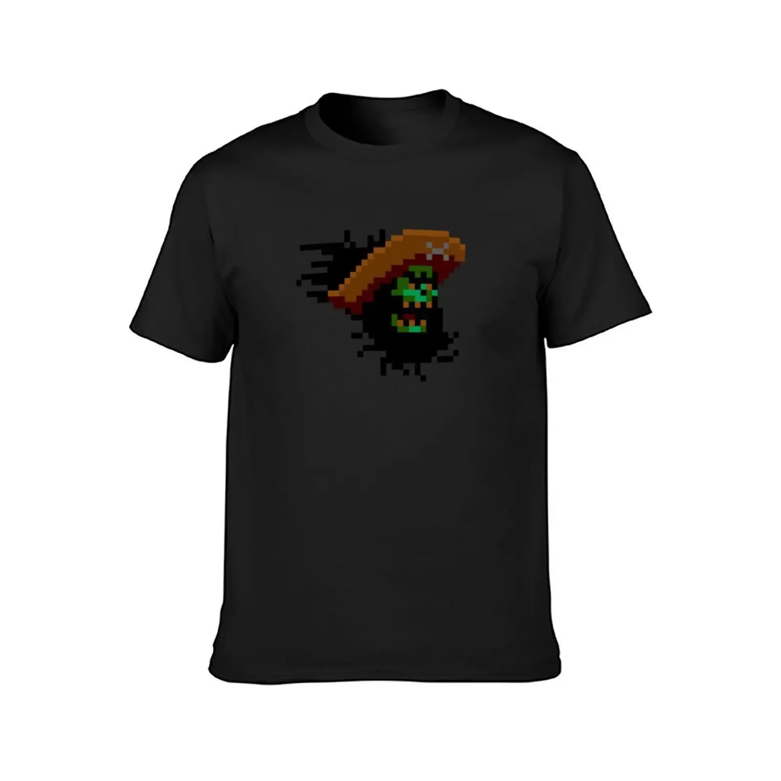 LeChuck - 8 bit T-Shirt plain boys animal print Luxury man aesthetic clothes t shirt for men