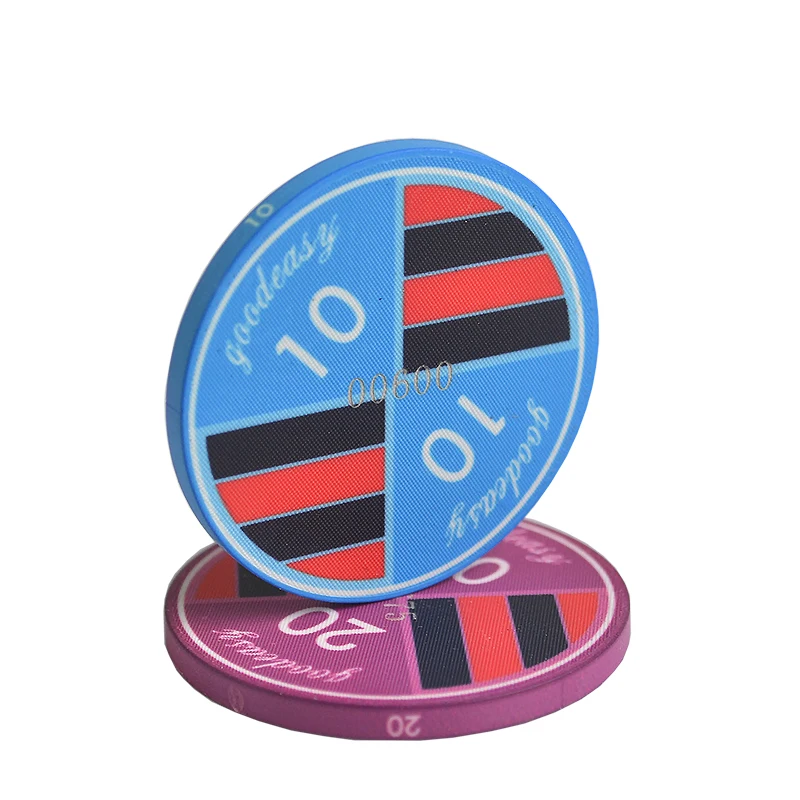 Premium Ceramic Poker Set 1000pcs, UV Protected Chips, Complete Set with Tray, High Quality for Professional Players