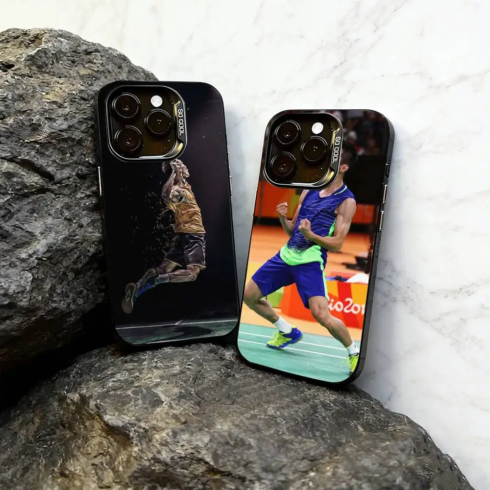 Lee Chong Wei Phone Case For iPhone 17,16,15,14,13,12,11 Plus,Pro Max,XS,Colorful Silver Phone case Funda Cover