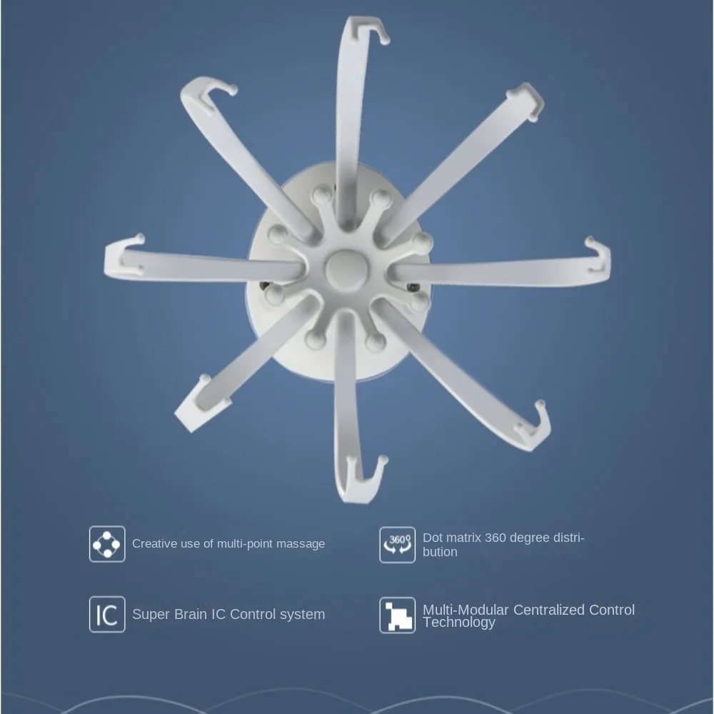 

Unblock Headache Electric Head Massager Fit The Body Frequency Portable Scalp Massager Stress Relief And Fun Multi-Functional