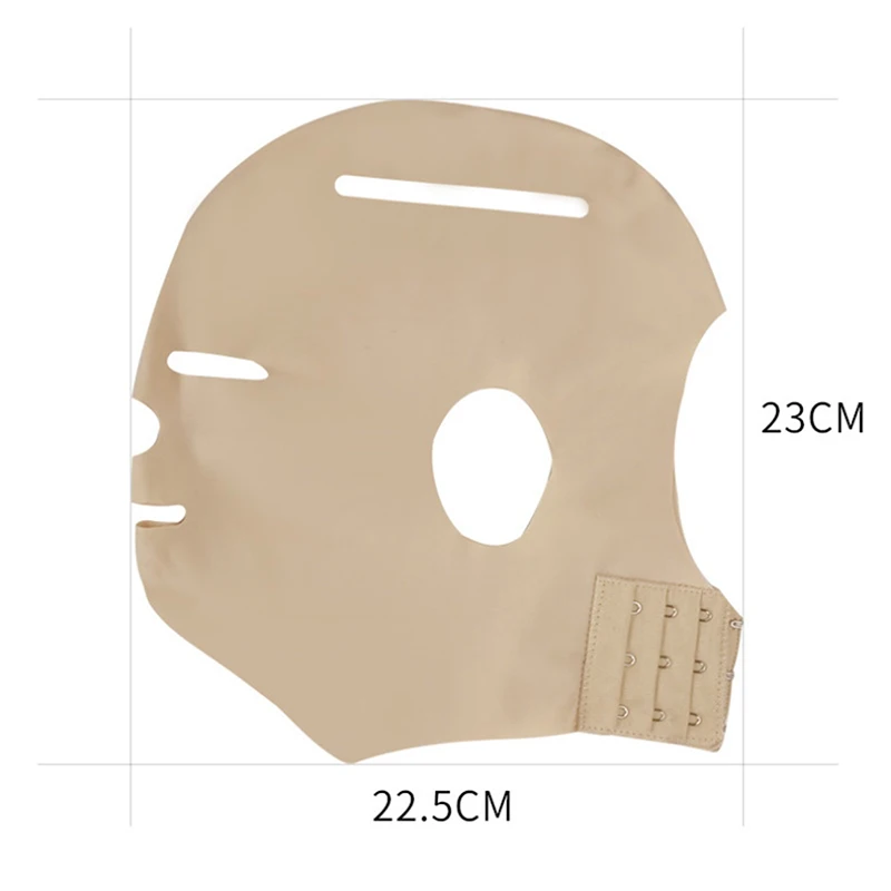 여성용 탄력 있는 얼굴 슬리밍 붕대, V 페이스 마스크, 턱 뺨 리프트 업 벨트, 얼굴 마사지 스트랩, 주름 방지 미용 도구