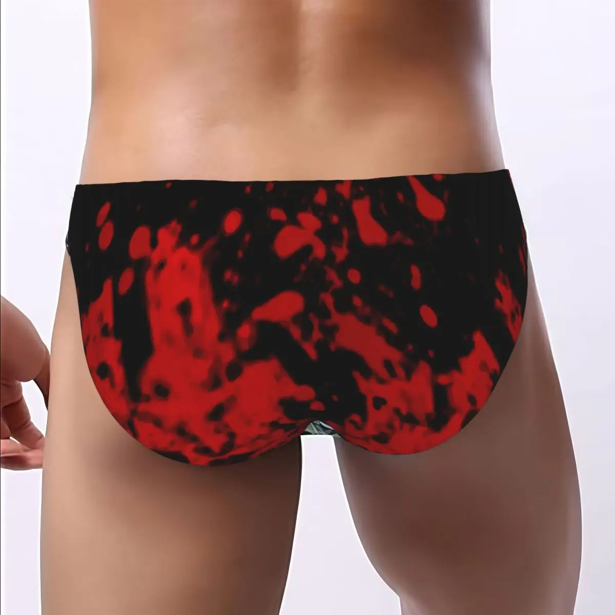 Men's Panties BLOOD Man Briefs Sexy Underwear Male Bikini Underpants High Quality