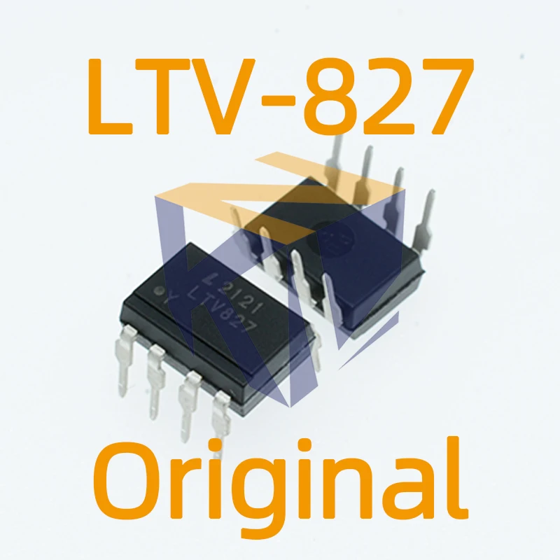 10-50pcs LTV-827 DIP-8 ACPL-827-000E EL827 Photocoupler Optoisolator LTV827 ACPL827000E original