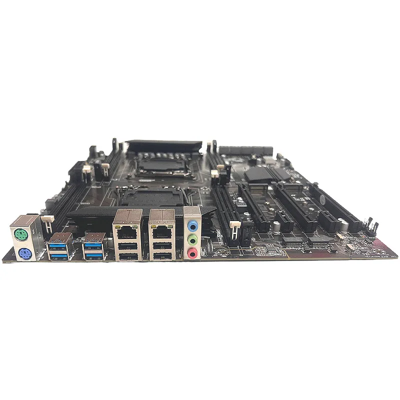 New X99 dual game main board 2011-V3 DDR3 X8D dual, dual network interface card studio computer