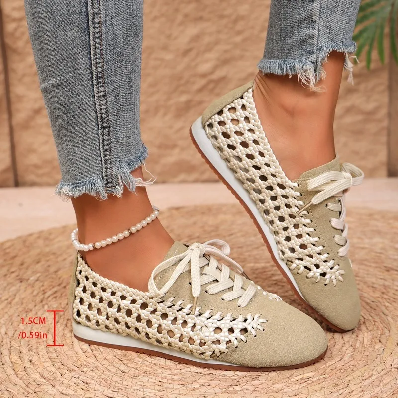 2026 New Style Casual Sport Shoes - Patched Flat Sandals