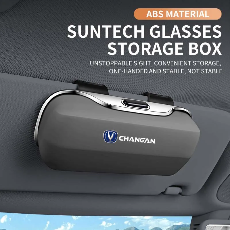 

Changan Cs95 Eado Cs55 Cs35 Plus X7 Plus Cs75 Hunter F70 Alsvin Uni T Accessories Car Visor Sunglasses Car Glasses Case Holder