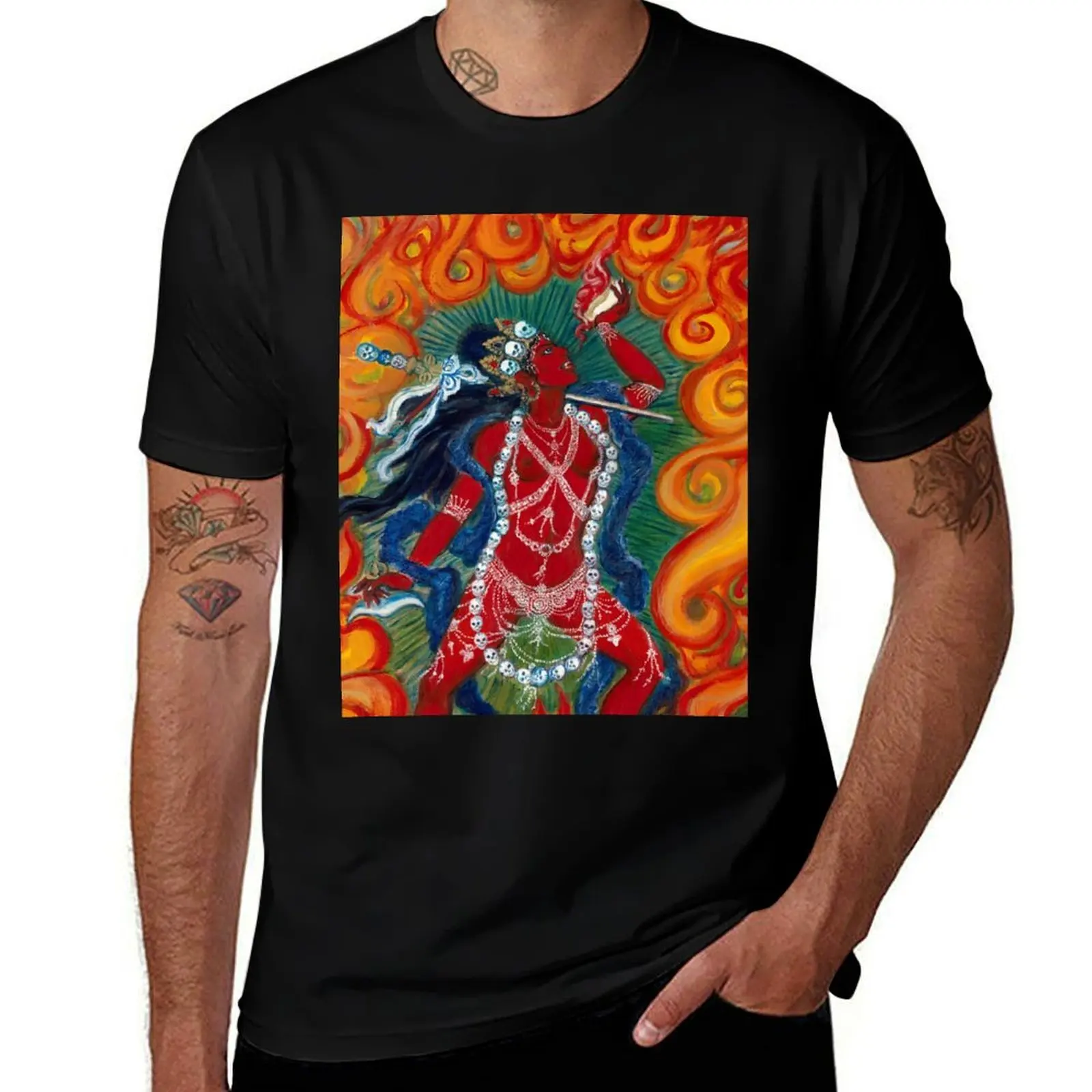 

Vajrayogini T-Shirt mens graphic t shirts cotton t shirt man