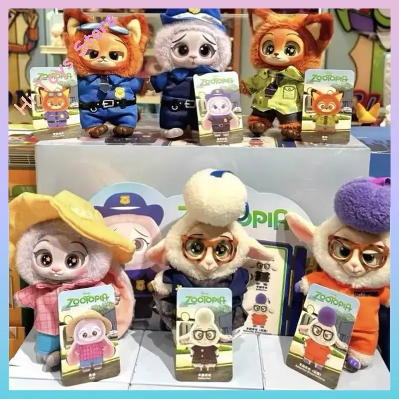 Op voorraad originele zootopia blinde doos zootopia sleutelhanger schattige pop kinderen speelgoed verjaardagscadeau