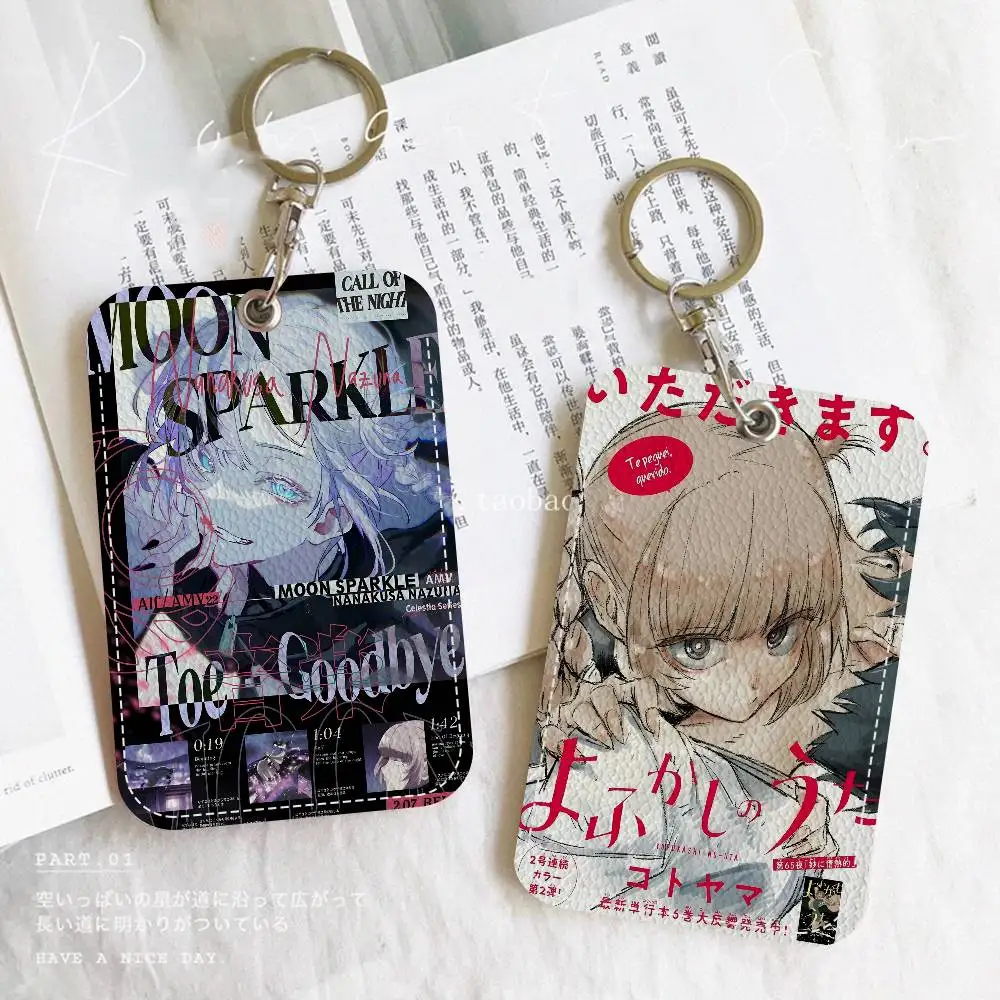 Japan Anime C-Call C-Cute O-Of The N-Night Personalised Holder Suitable for Bank Bus Card Wallet Card Case Badge Holder Keychain