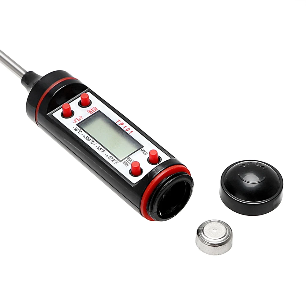 Electronic Digital Thermometer Temperature Instrument Meat Food Probe Kitchen Cooking Weather Station Temperature Sensor