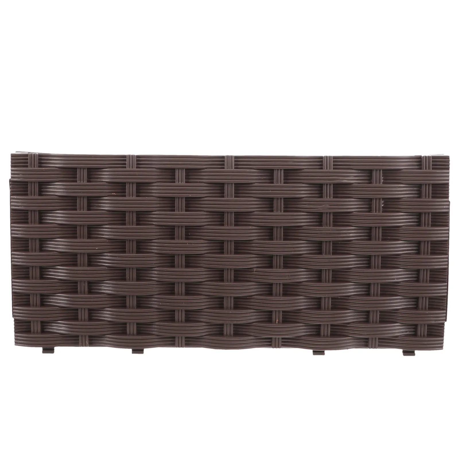 Plastic Planter Pot with Drainage Holes for Vegetables Flowers – Side Panel Design, Moderate Size for Balcony Patio