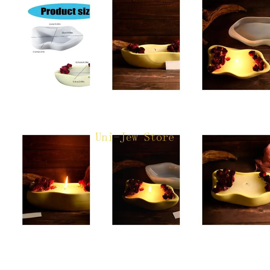 

40 ГБ прочные силиконовые формы для литья смолы, большие формы лотка с краями ежедневно