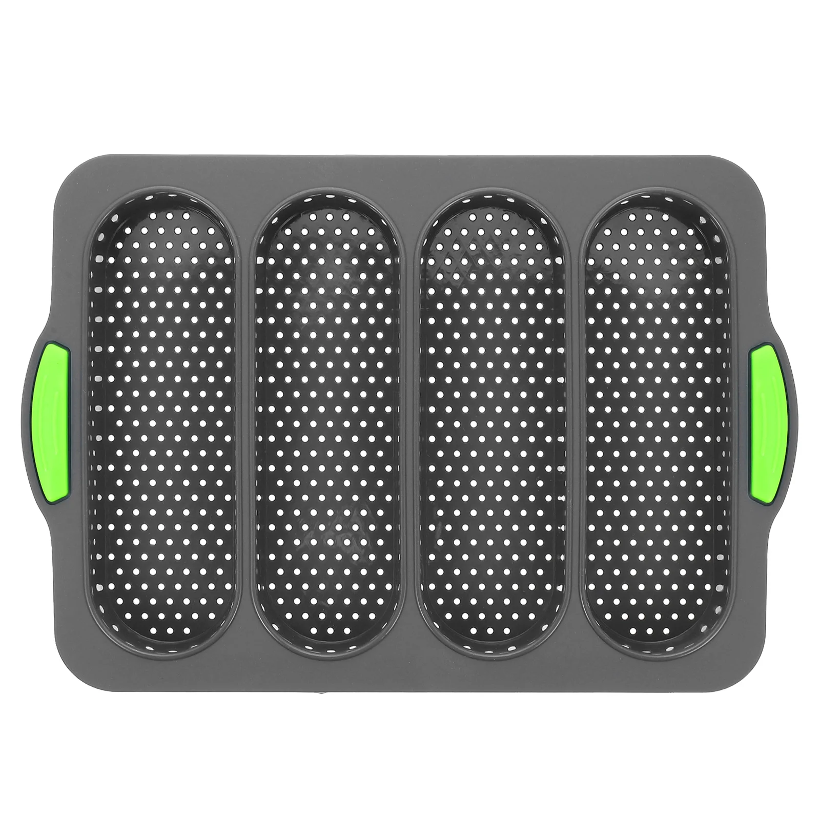 

Silicone Bread Mold for Baking Non Stick French Loaf Pan Practical Bakery Supplies Multi Grid Design Easy Demould Safe
