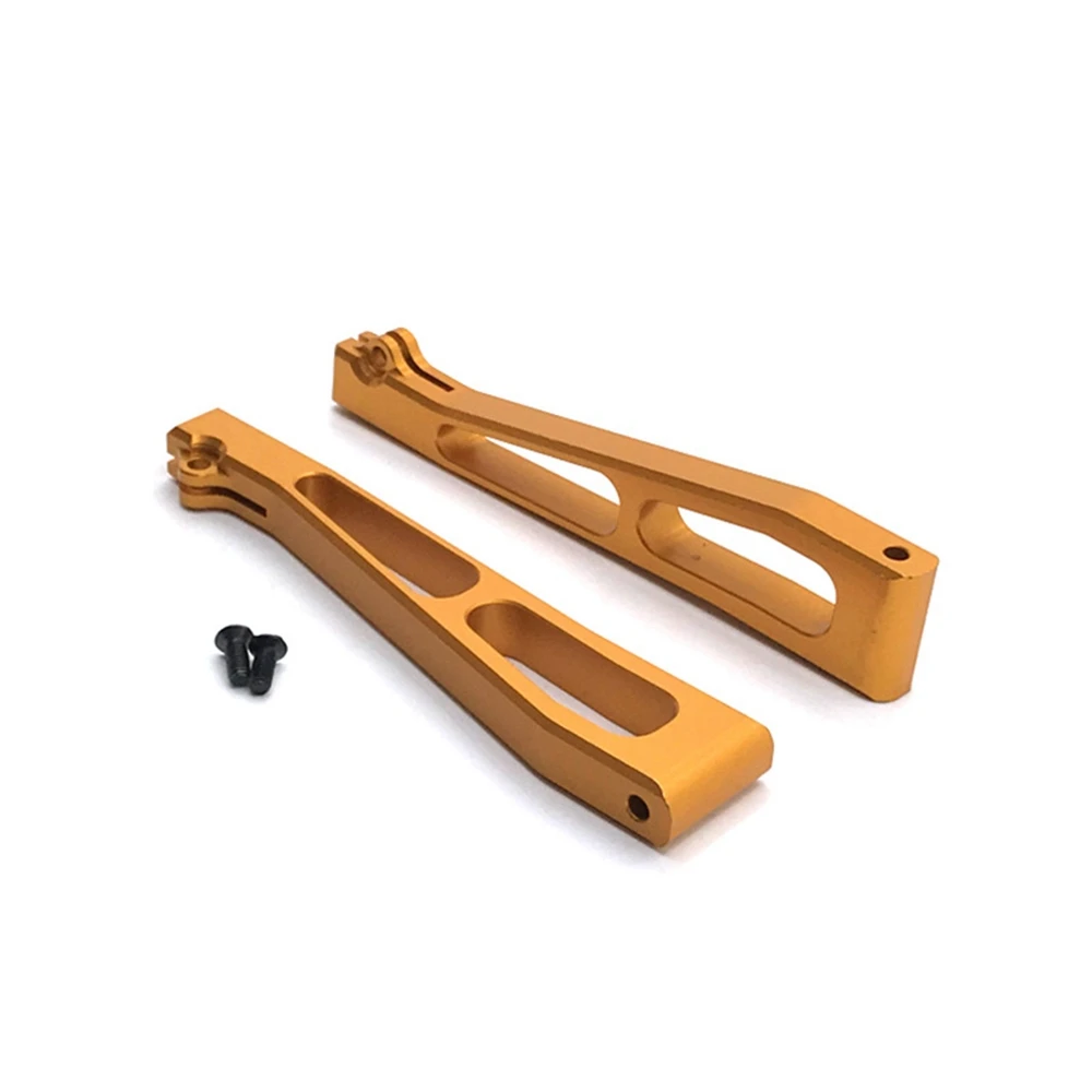 2Pcs Metal Upper Suspension Arm Swing Arm for JLB Racing CHEETAH 11101 21101 J3 Speed 1/10 RC Car Upgrade Parts,4