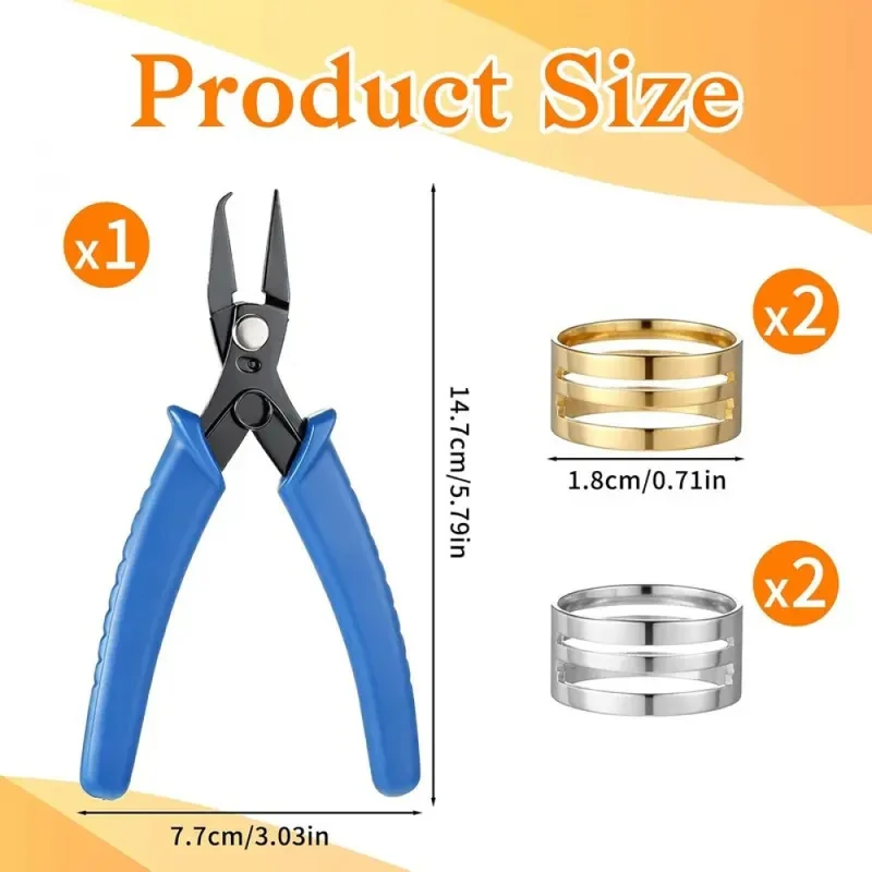 durable open jump ring tool, suitable for jewelry making and wire wrapping